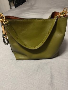 Jessie Leather Bucket Shoulder Bag